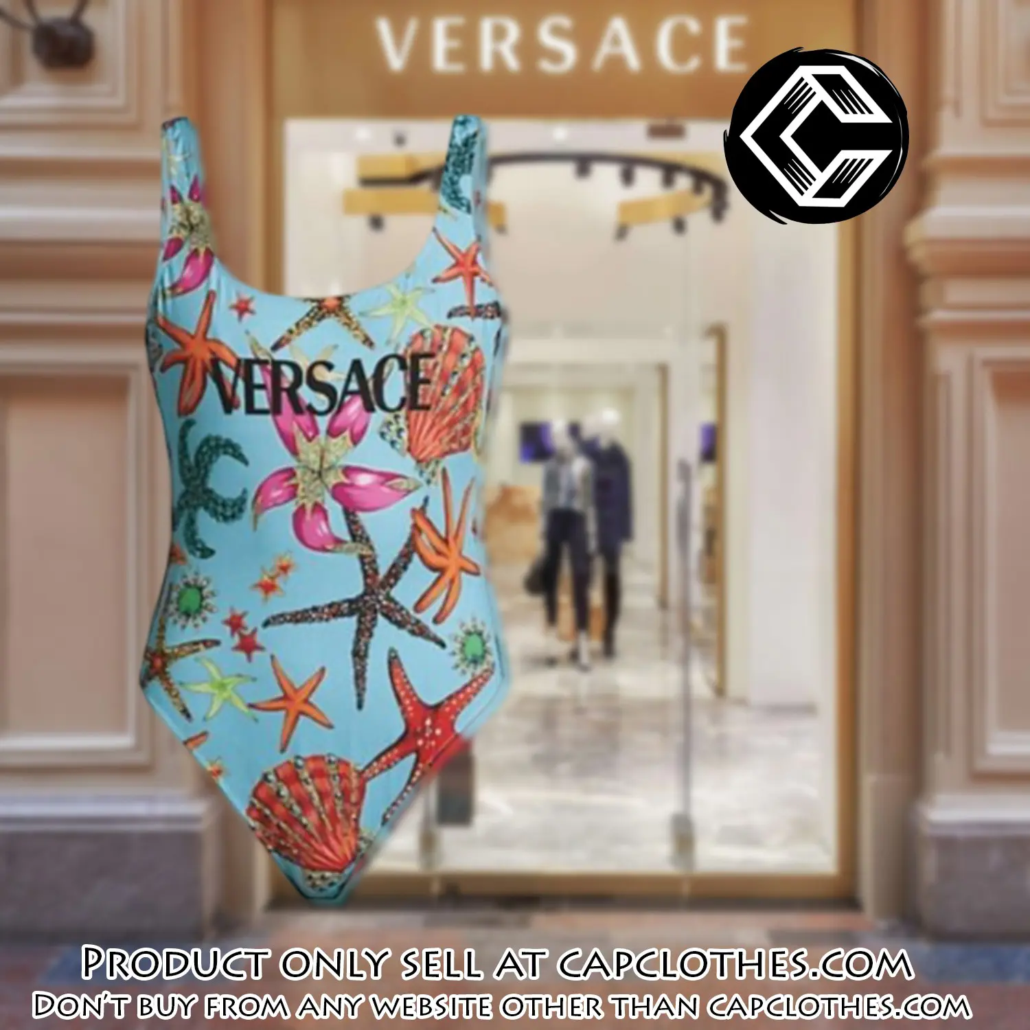Versace swimwear beachwear one piece swimsuit osw1078 cc1710053